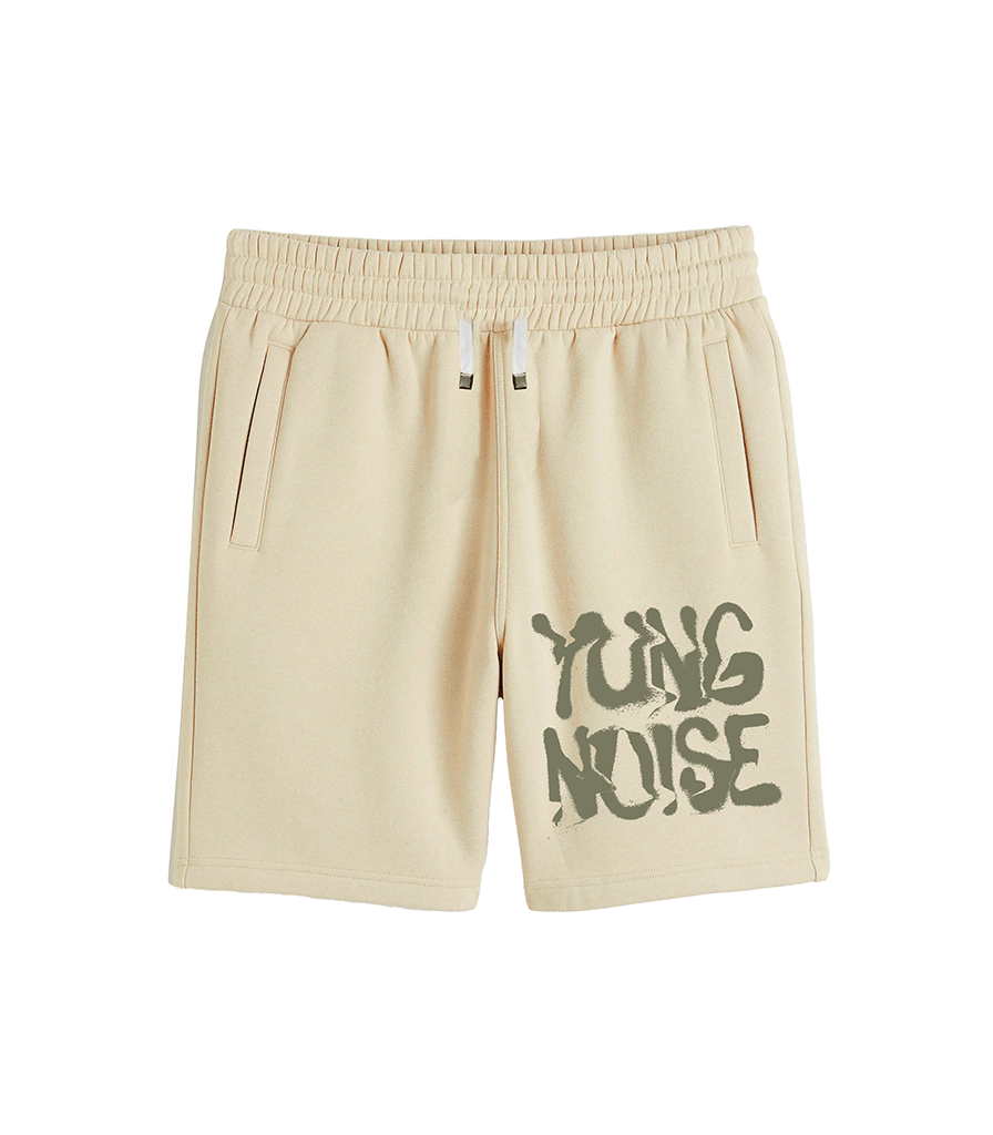 Nosie Maker - Off White Shorts - YoungNoise